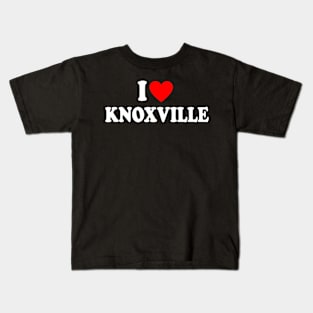 I heart Knoxville City Kids T-Shirt